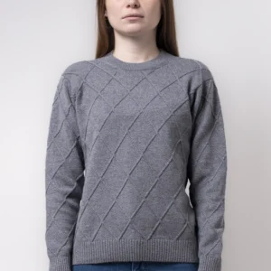 Sweater de punto aran en viscosa